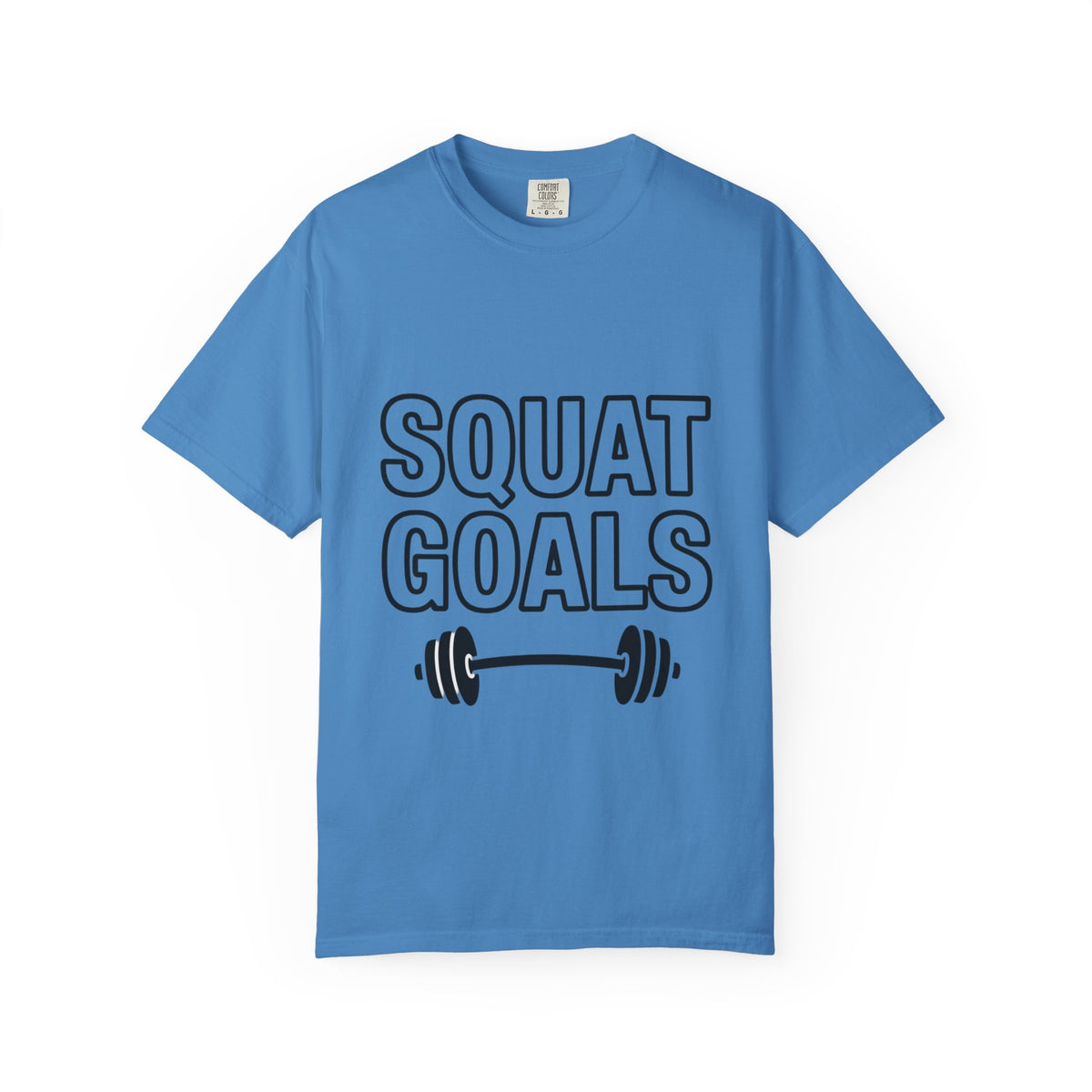 Squat Goals Shirt, Funny Gym T-Shirt, Barbell Workout Tee, Weightlifting Gift, Fitness Motivation Shirt, Squat Day Lover Gift