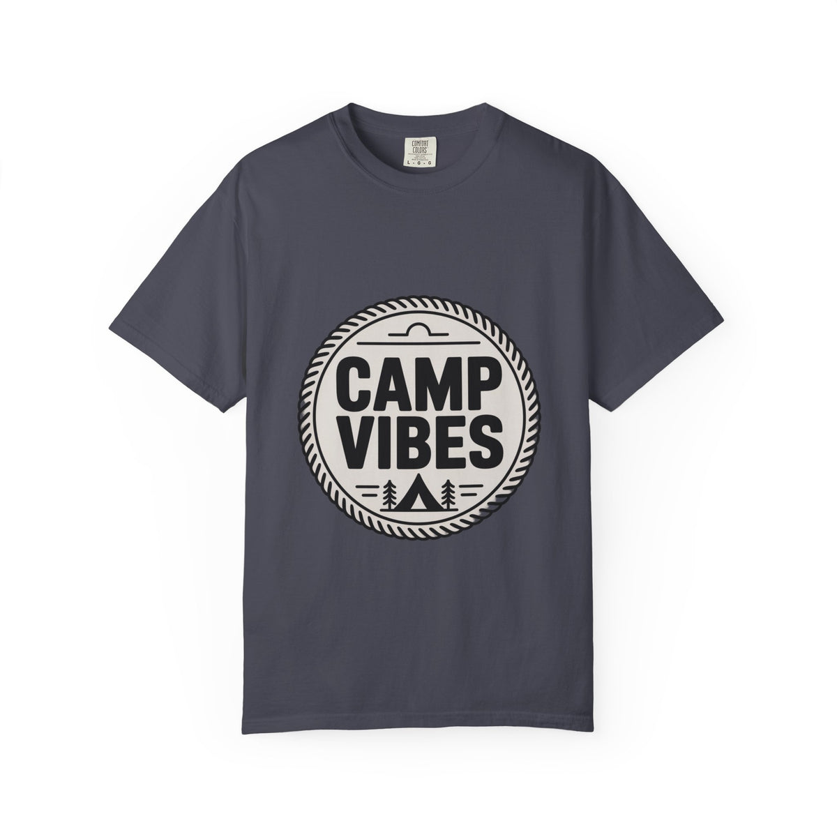 Coin Badge Camp Vibes T-Shirt