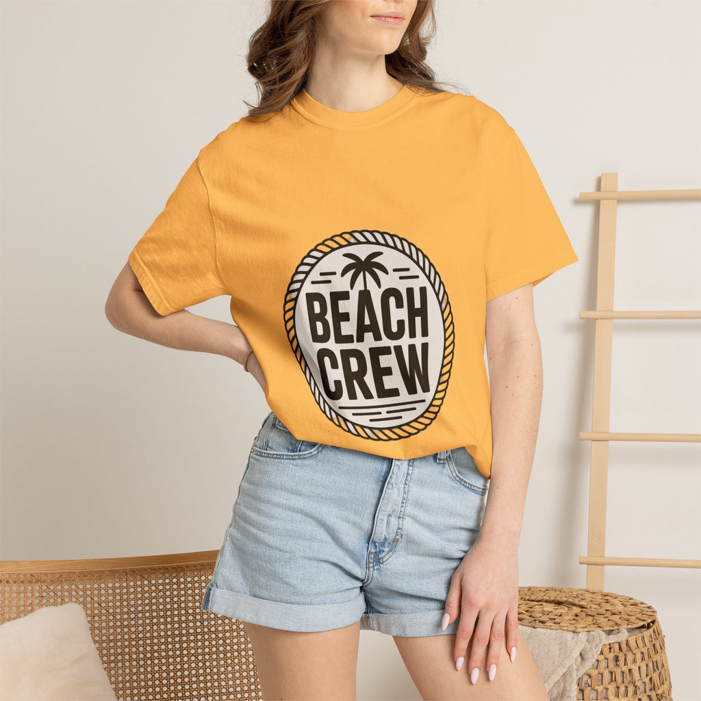 Coin Badge Beach Crew T-Shirt