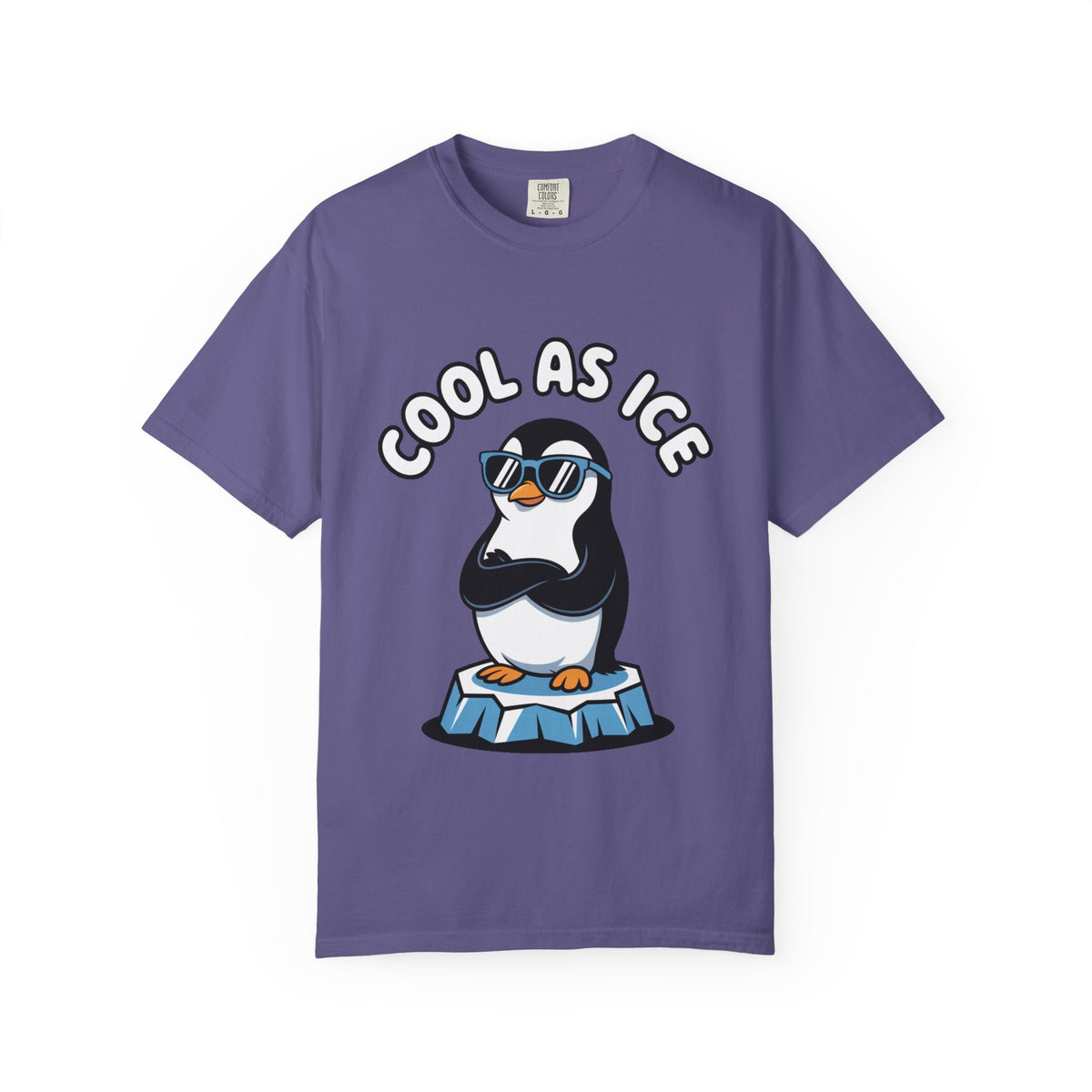 Cool As Ice Penguin Shirt, Funny Sunglasses Penguin T-Shirt, Cute Winter Animal Tee, Ice Block Bird Lover Gift