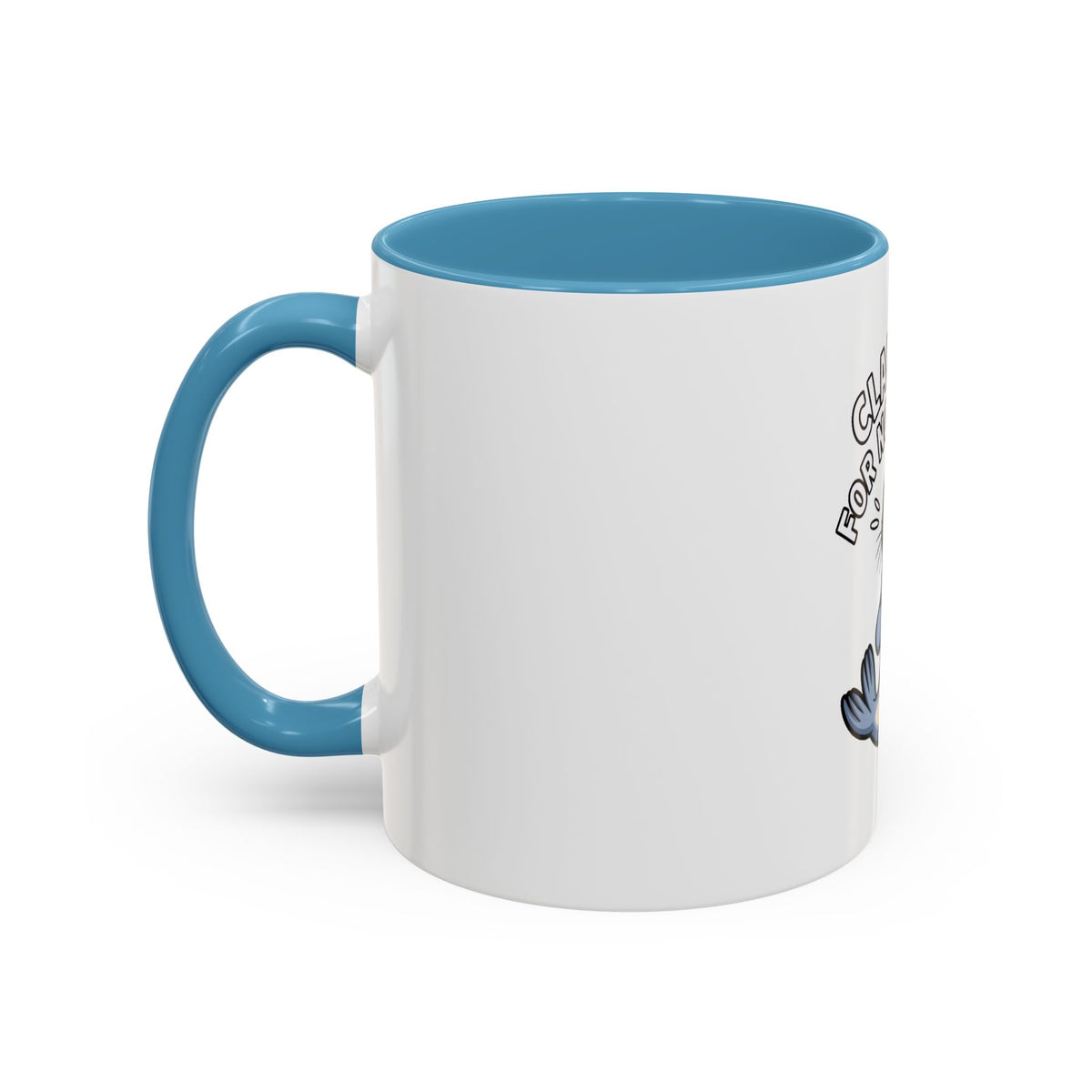 Clapping For No Reason Seal Mug, Funny Sarcastic Seal Coffee Cup, Cute Cartoon Animal Mug, Sassy Seal Gift for Coworker or Friend