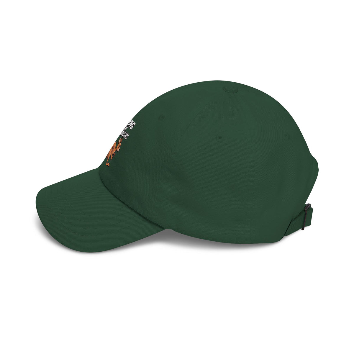 Running From My Responsibilities Dad Hat, Funny Kangaroo Cap, Cute Cartoon Animal Embroidered Hat, Funny Adulting Gift Cap