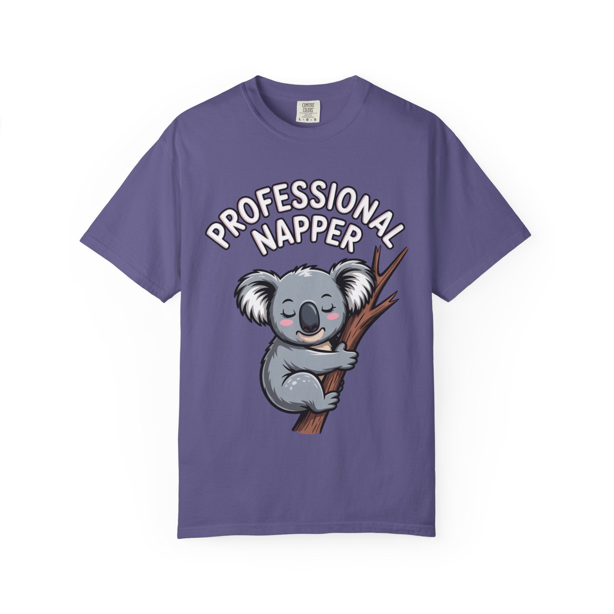 Professional Napper Koala Shirt, Funny Koala T-Shirt, Cute Sleepy Animal Tee, Nap Lover Gift, Cozy Koala Graphic Tee