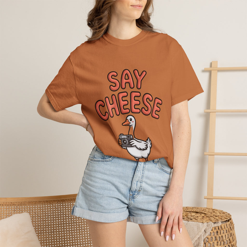 Say Cheese Goose T-Shirt