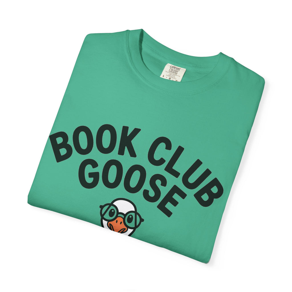 Book Club Goose Shirt, Funny Reading Goose T-Shirt, Bookworm Gift, Cute Bookish Bird Tee, Librarian Gift Shirt