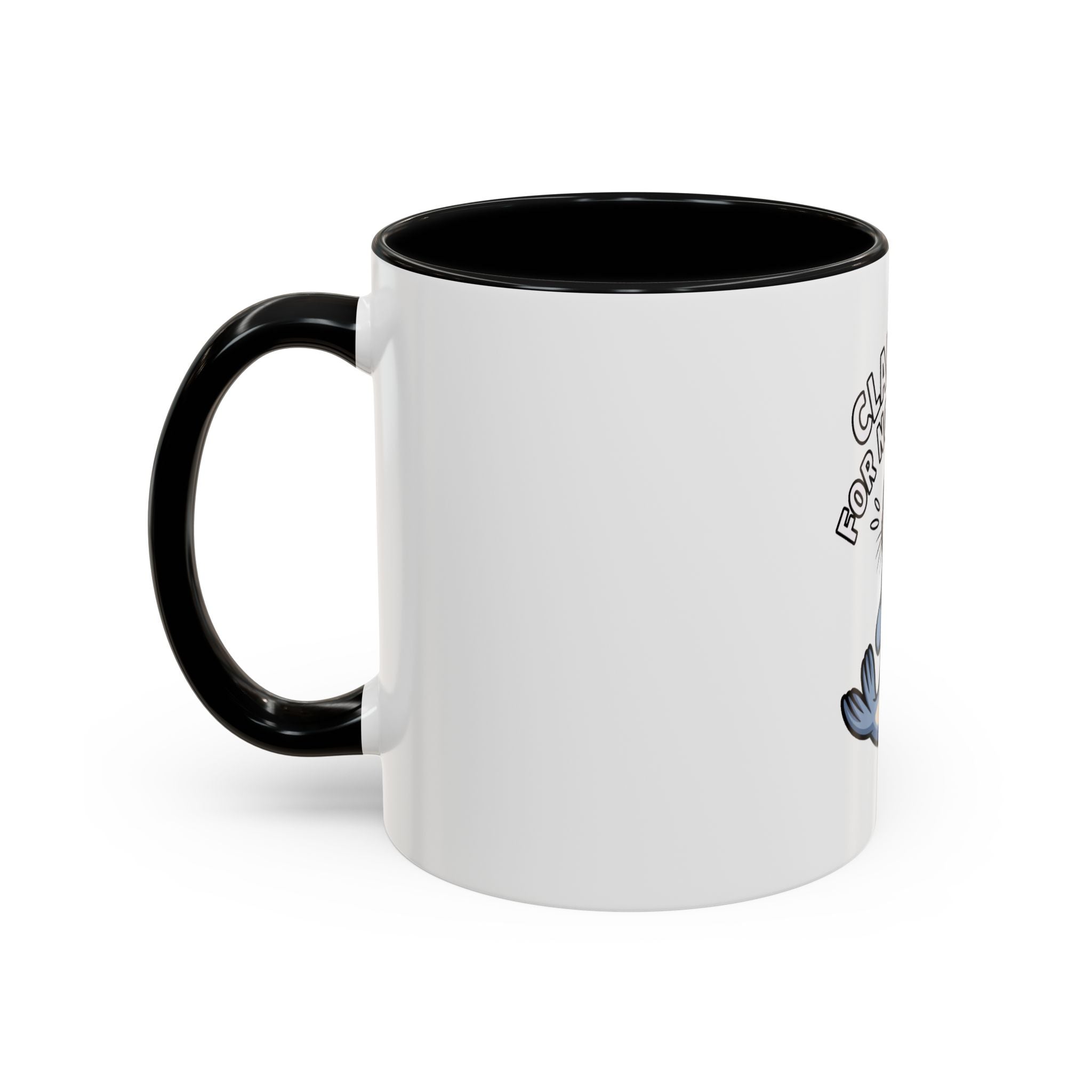 Clapping For No Reason Seal Mug, Funny Sarcastic Seal Coffee Cup, Cute Cartoon Animal Mug, Sassy Seal Gift for Coworker or Friend
