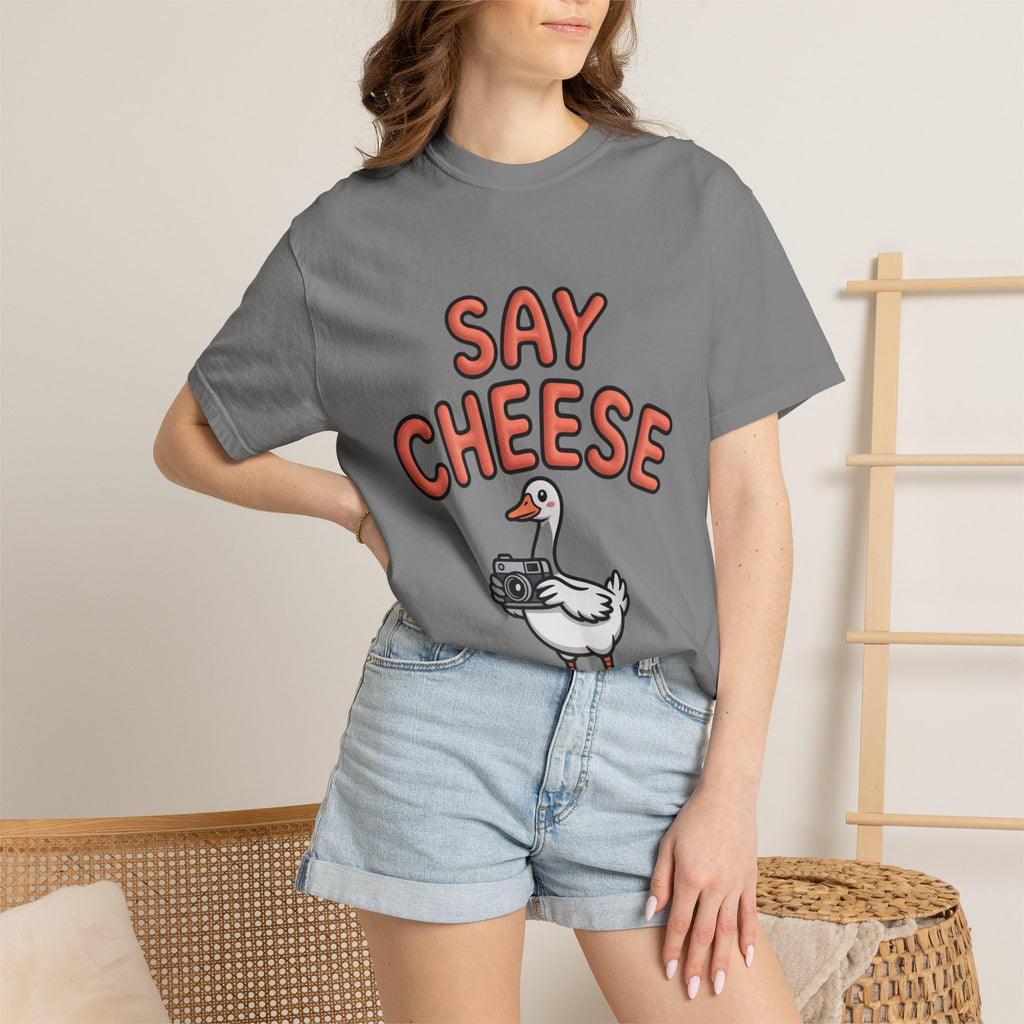 Say Cheese Goose T-Shirt
