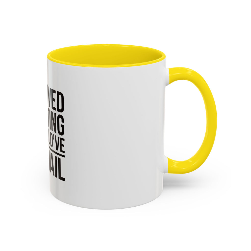 I Survived A Meeting That Could've Been An Email Mug, Funny Office Coffee Mug, Sarcastic Coworker Gift, Corporate Humor Cup