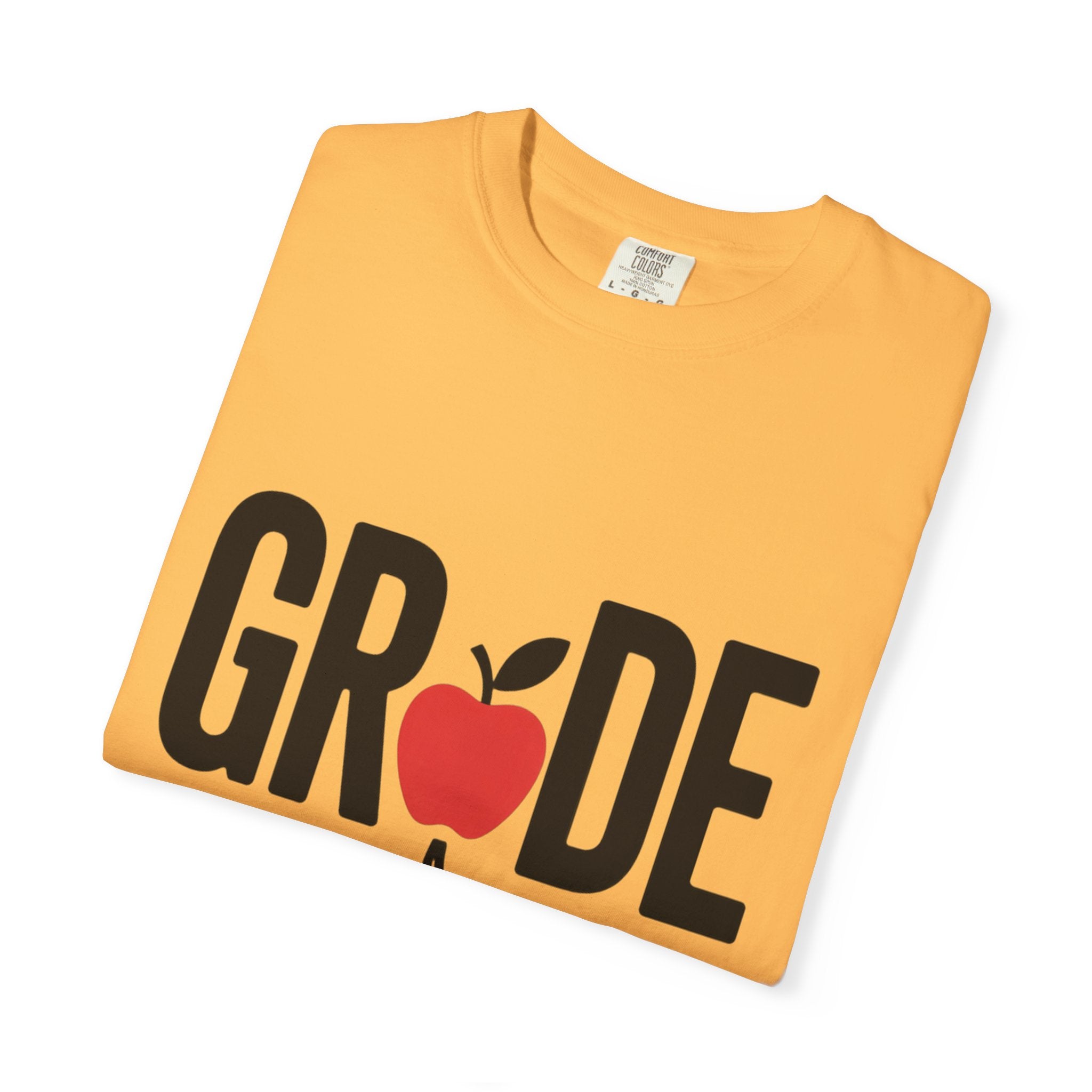 Grade A Teacher Shirt, Funny Apple Teacher T-Shirt, Cute Teacher Appreciation Gift, Back to School Tee for Teacher