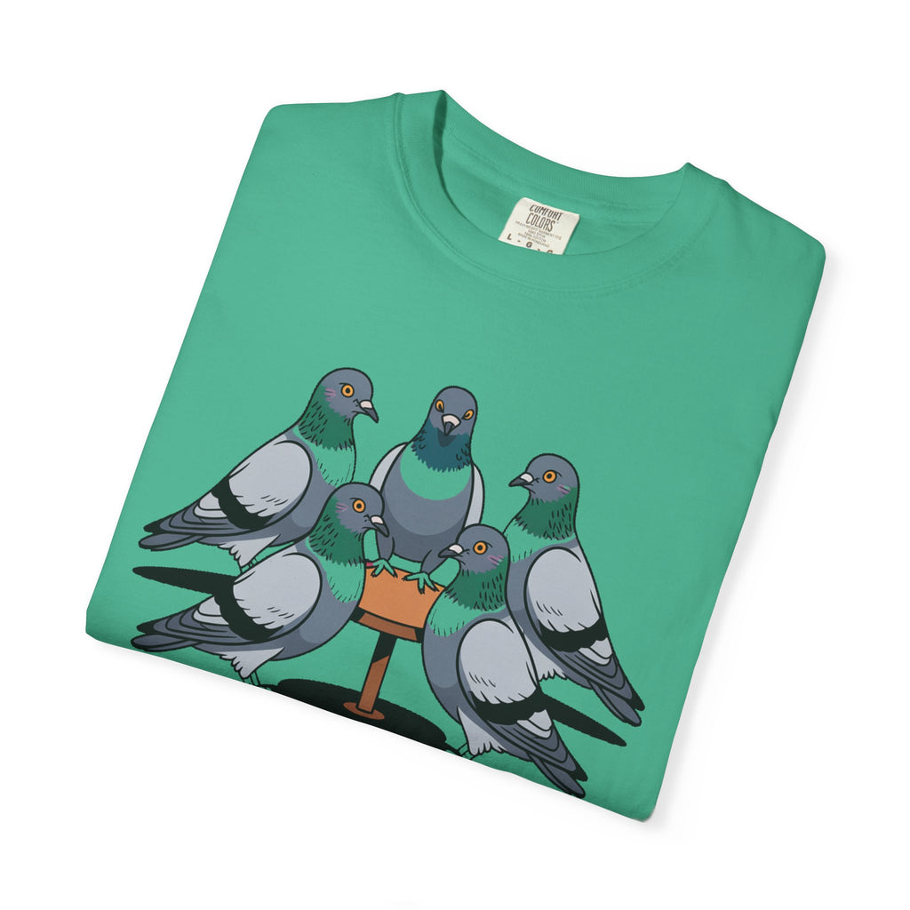 Funny Pigeon Shirt, Board Meeting Of Doom T-Shirt, Office Bird Gift, Funny Coworker Shirt, Sarcastic Work Meme Tee