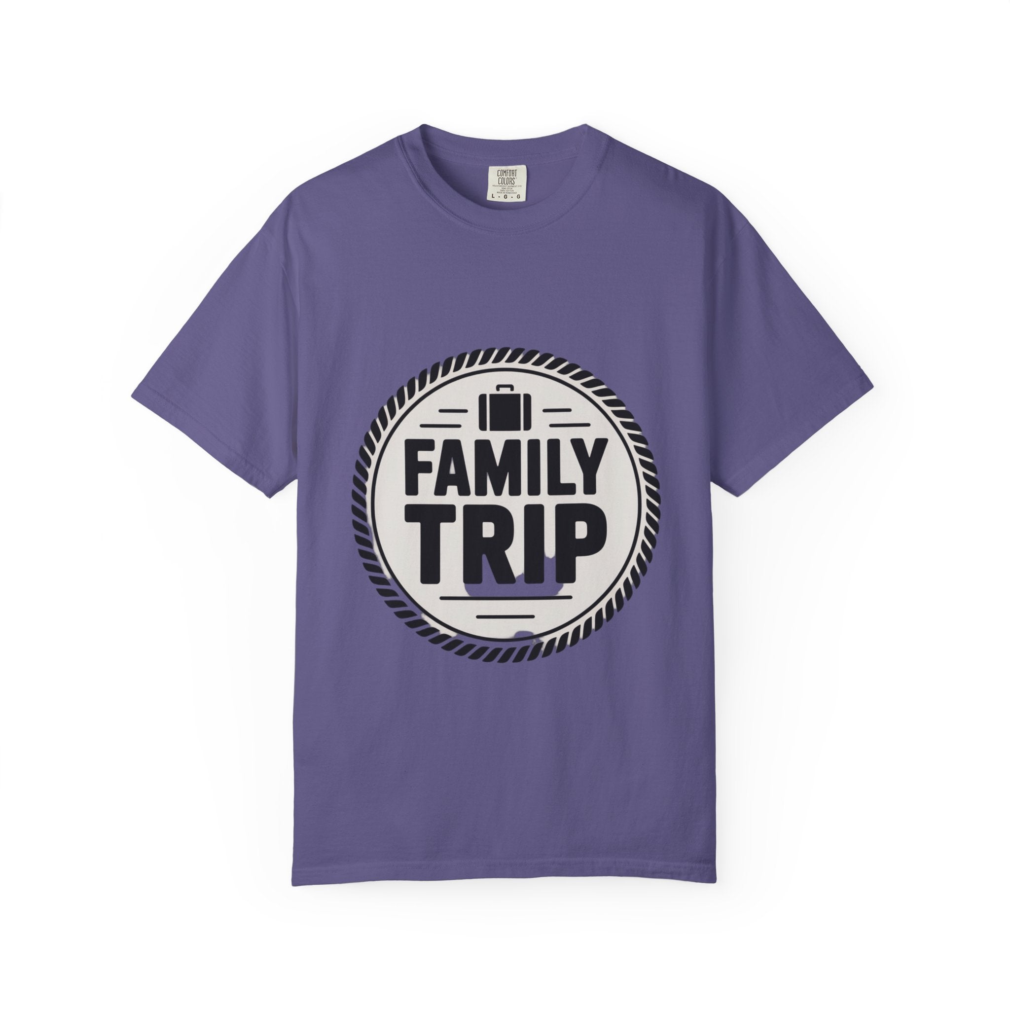 Coin Badge Family Trip T-Shirt