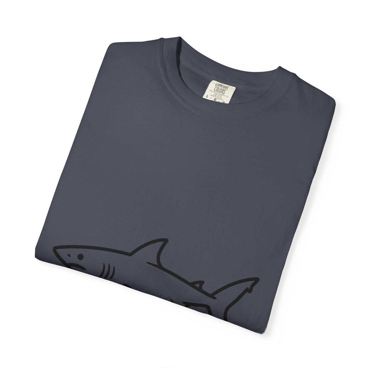 Definitely A Shark Diagram Shirt, Funny Deadpan Meme Tee, Sarcastic Textbook Diagram T-Shirt, Shark Lover Gift