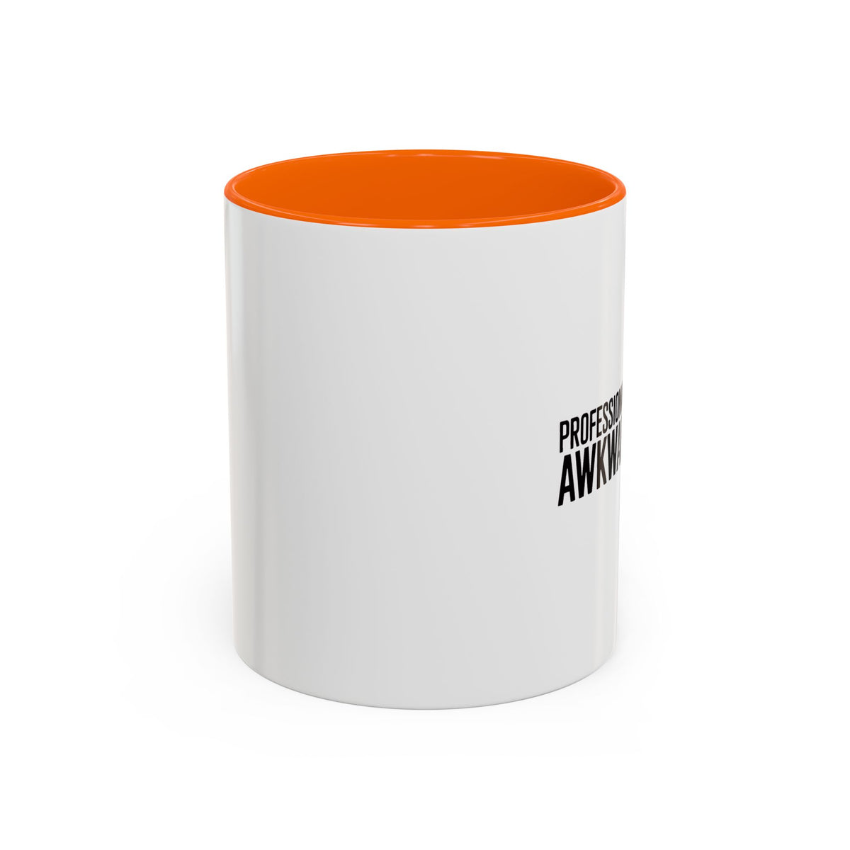 Professionally Awkward Mug, Funny Sarcastic Coffee Mug, Introvert Gift, Bold Typography Coworker Gift, Awkward Office Mug