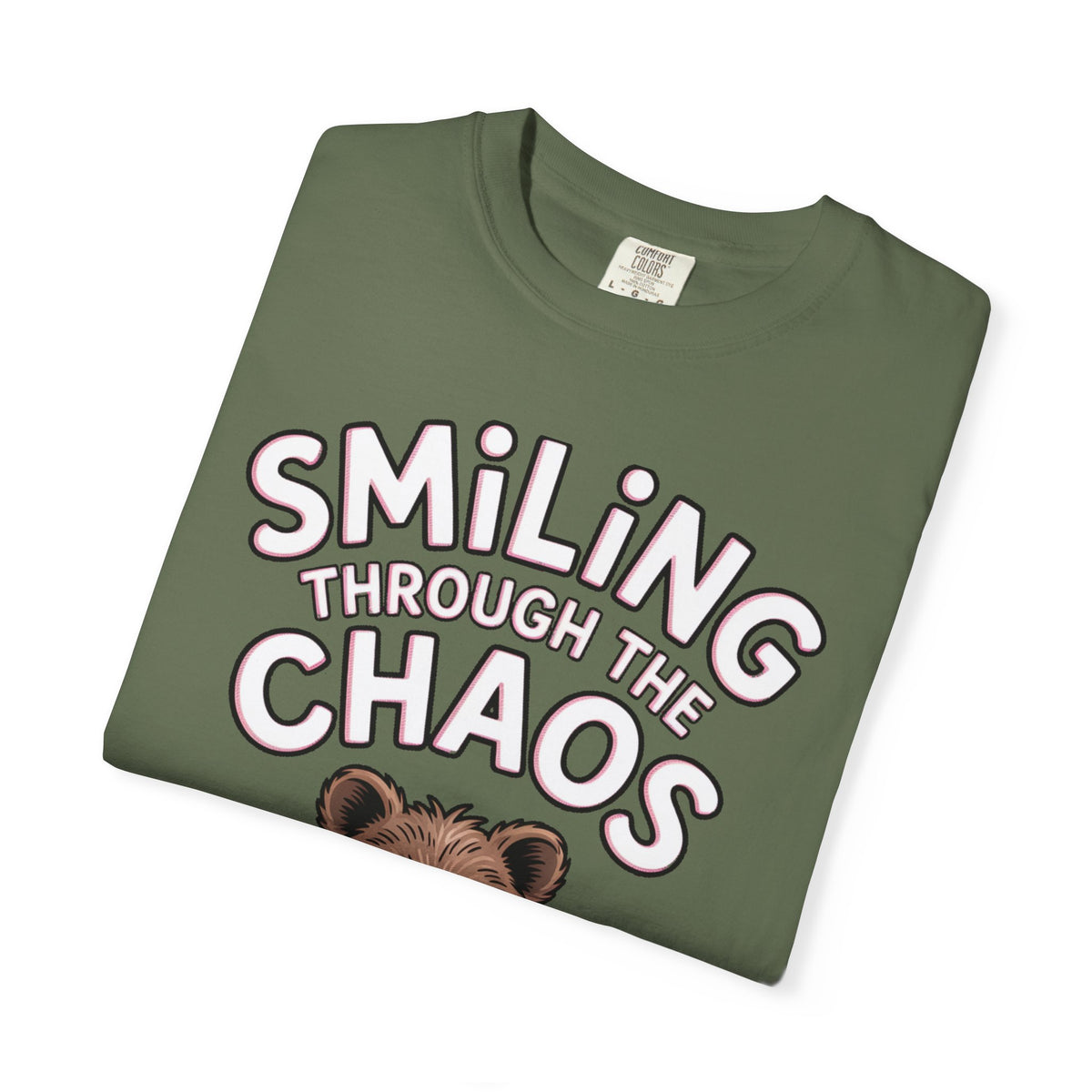 Smiling Through The Chaos Quokka Shirt, Funny Quokka T-Shirt, Cute Smiling Animal Tee, Positive Vibes Shirt, Quokka Lover Gift