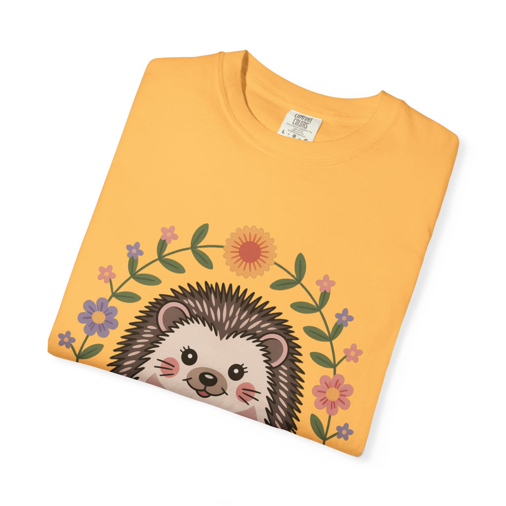Floral Hedgehog T-Shirt