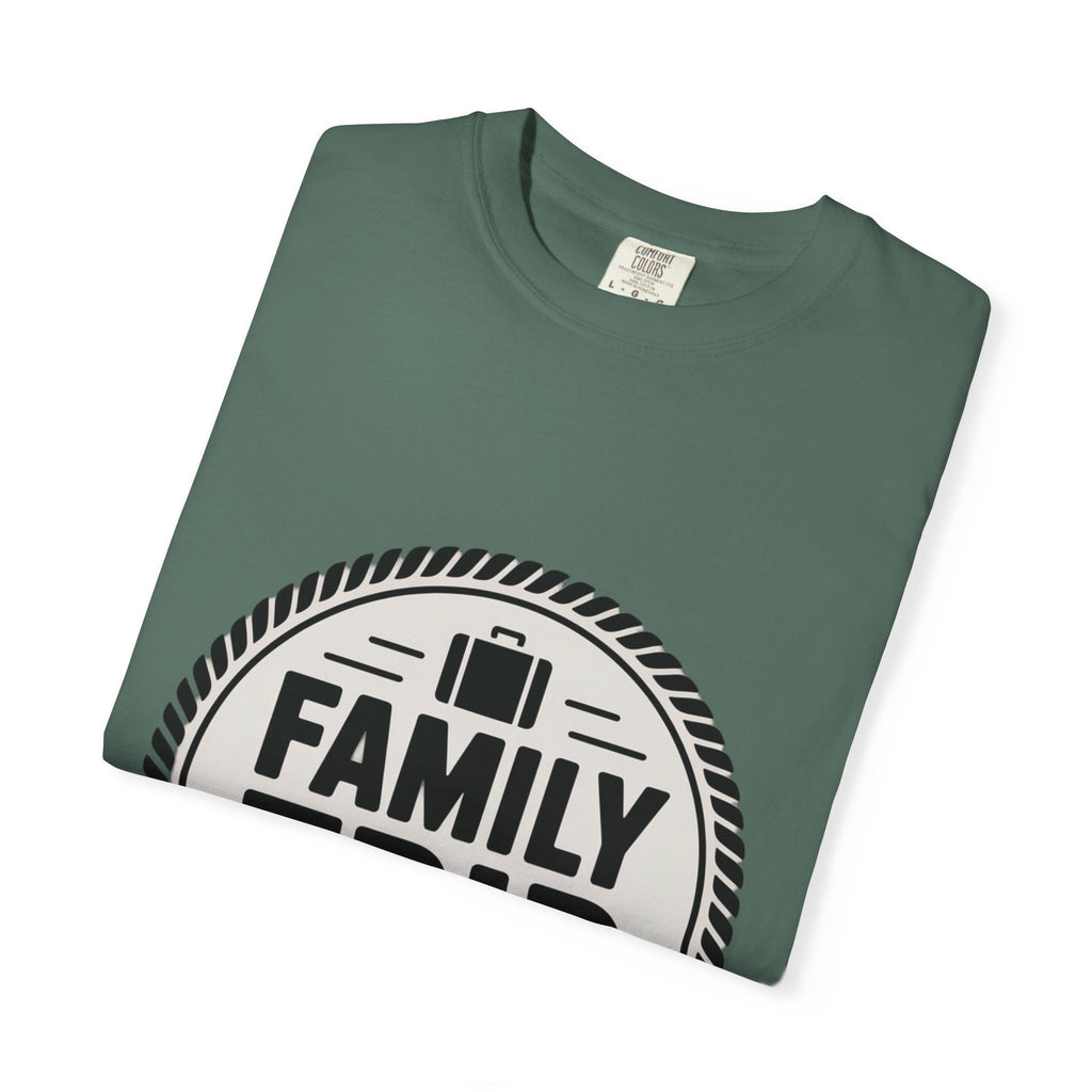 Coin Badge Family Trip T-Shirt