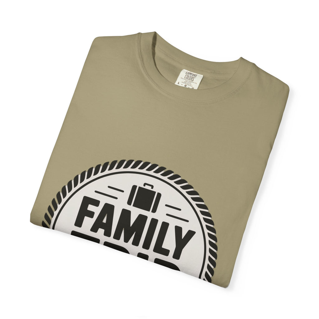 Coin Badge Family Trip T-Shirt