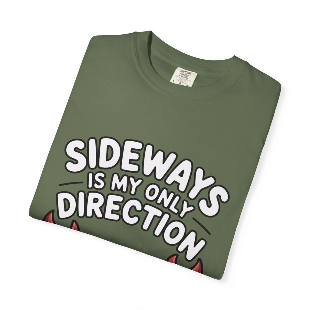 Funny Crab Shirt, Sideways Is My Only Direction T-Shirt, Cute Beach Crab Tee, Funny Ocean Animal Gift