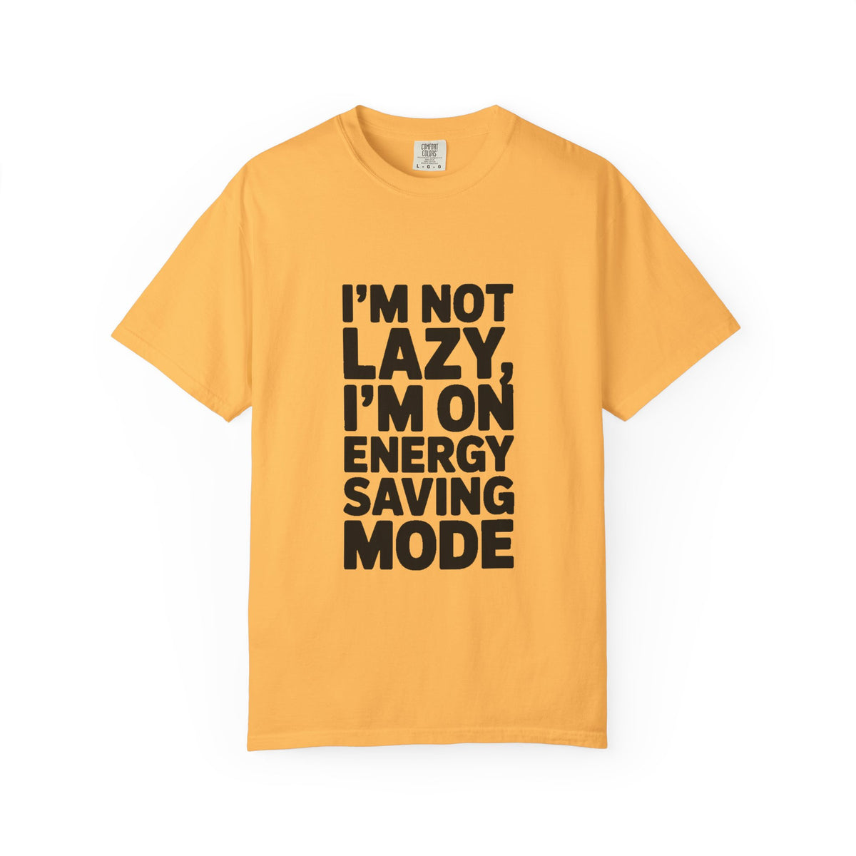 I'm Not Lazy I'm On Energy Saving Mode Shirt, Funny Sarcastic T-Shirt, Lazy Day Tee, Funny Gift for Him Her, Introvert Shirt