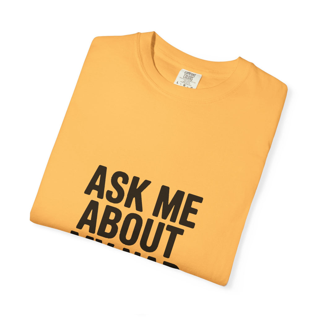 Ask Me About My Nap Schedule Shirt, Funny Nap Lover T-Shirt, Sarcastic Sleep Tee, Cozy Napping Gift for Tired Adults