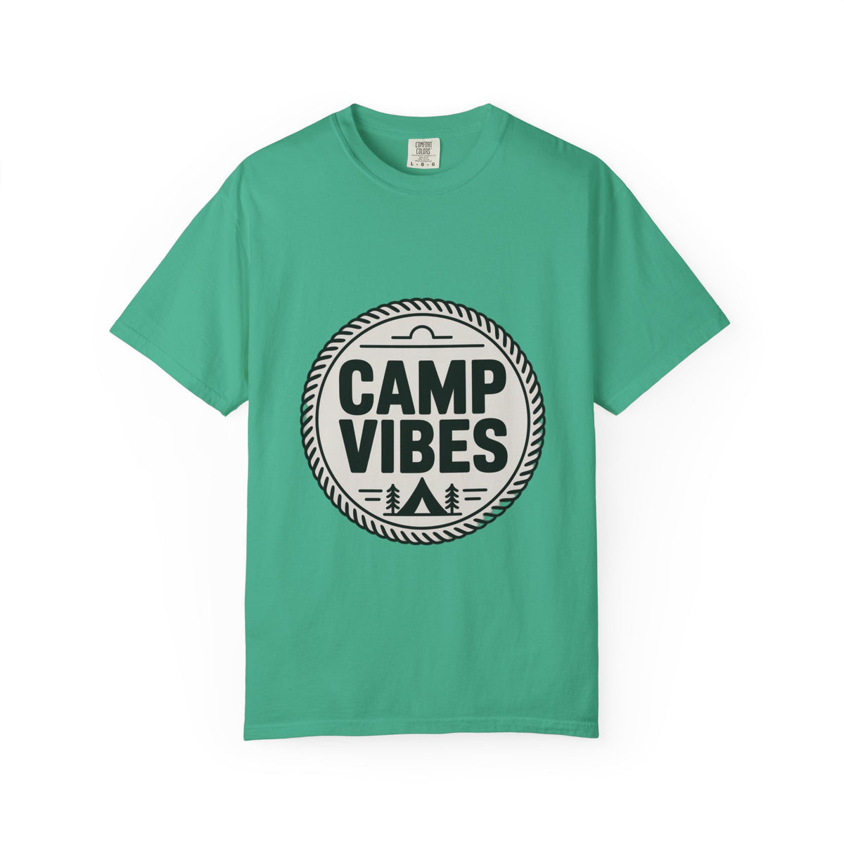 Coin Badge Camp Vibes T-Shirt