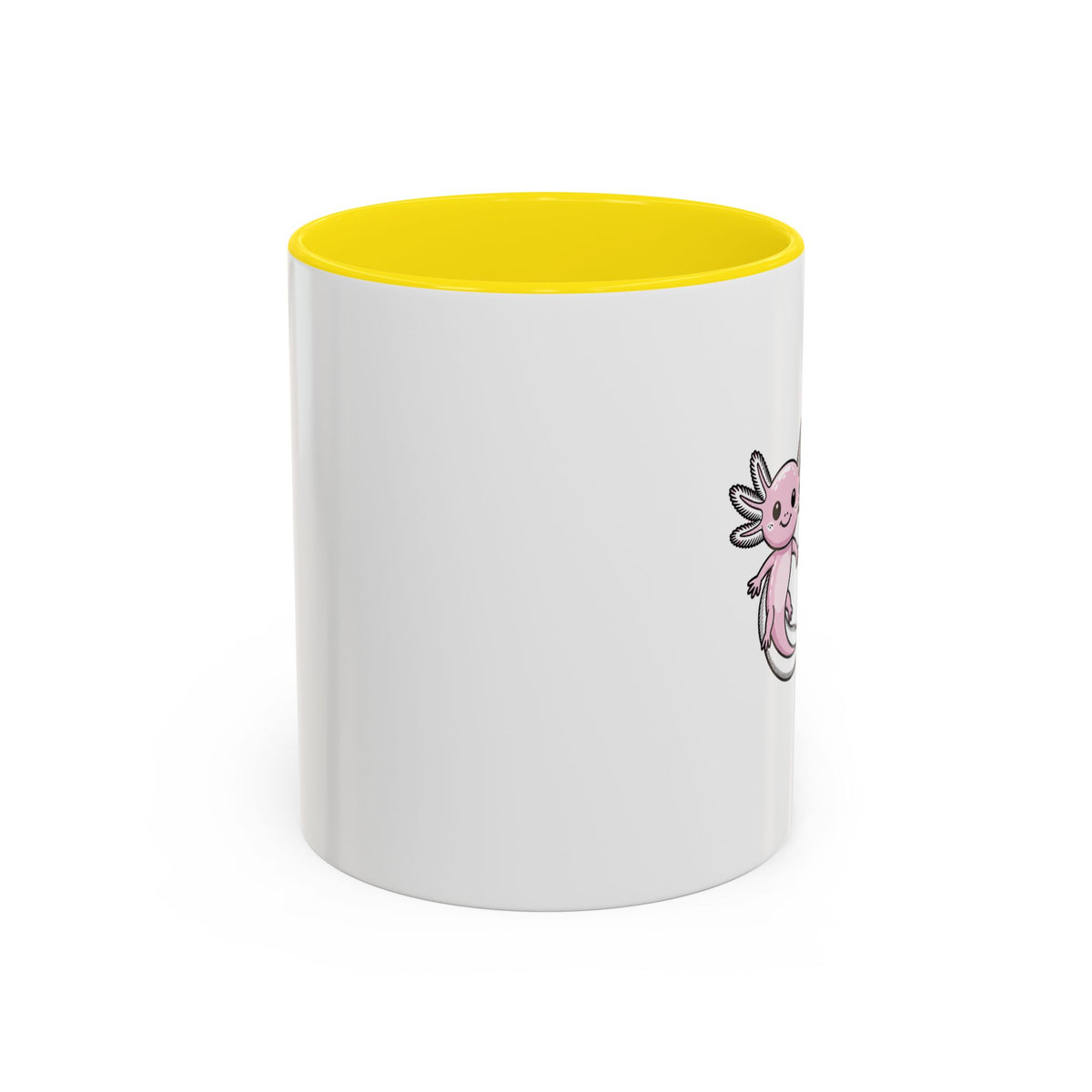 Cute Axolotl Mug, Smiling Axolotl Coffee Cup, Kawaii Axolotl Gift, Cute Animal Lover Mug, Aquatic Pet Mug for Her