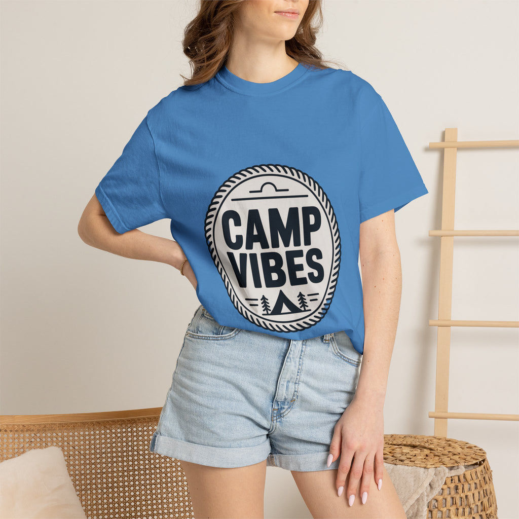 Coin Badge Camp Vibes T-Shirt