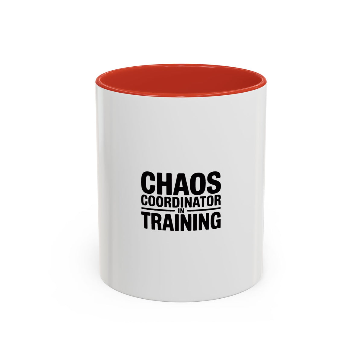 Chaos Coordinator In Training Mug, Funny Sarcastic Coffee Mug, Bold Typography Mug Gift, Mom Life Mug, Teacher Gift Mug