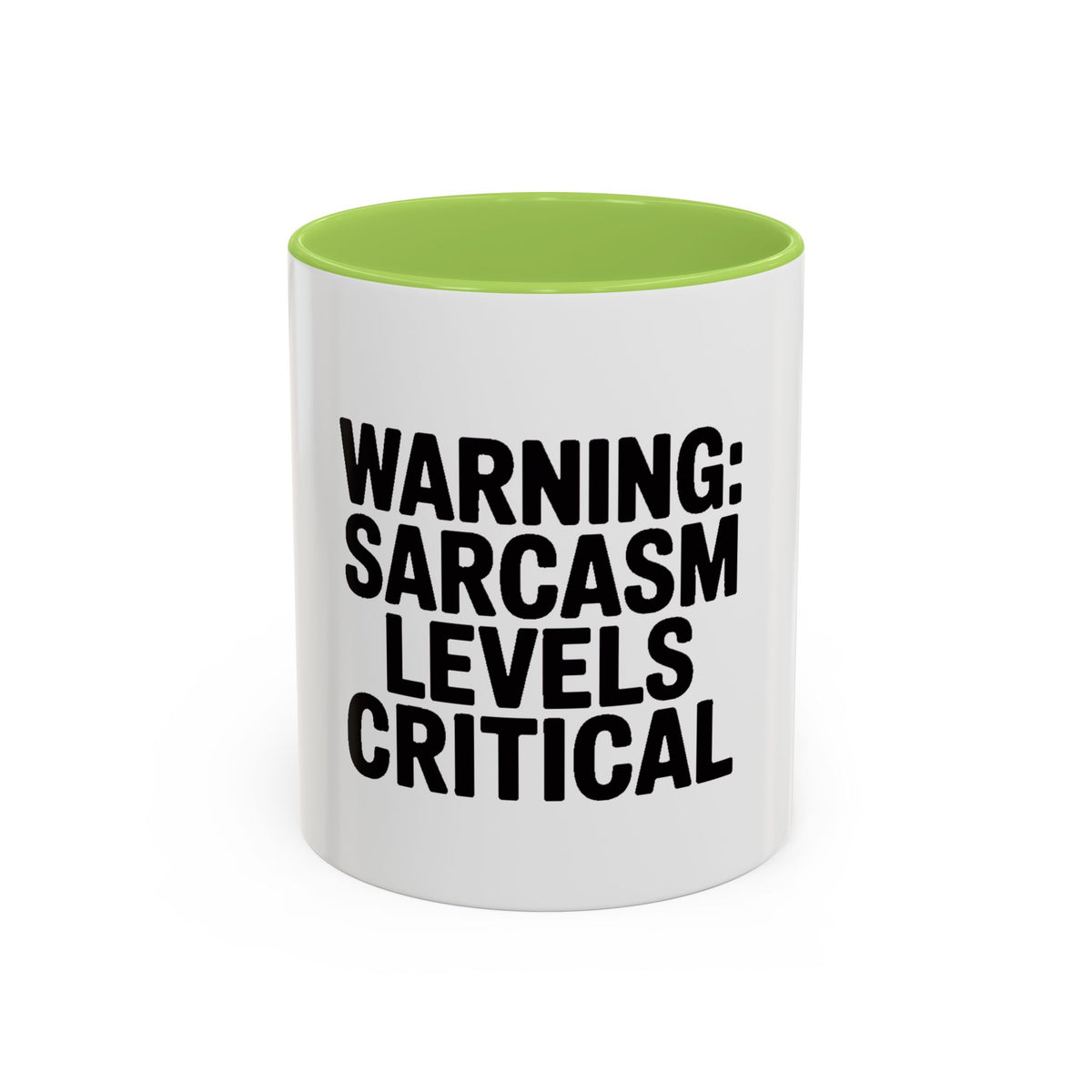 Warning Sarcasm Levels Critical Mug, Funny Sarcastic Coffee Mug, Sarcasm Quote Cup, Coworker Gift, Funny Office Mug