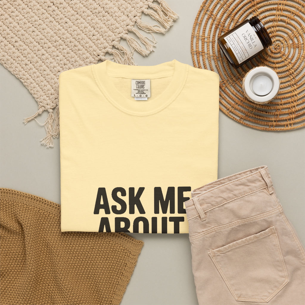 Ask Me About My Nap Schedule Shirt, Funny Nap Lover T-Shirt, Sarcastic Sleep Tee, Cozy Napping Gift for Tired Adults