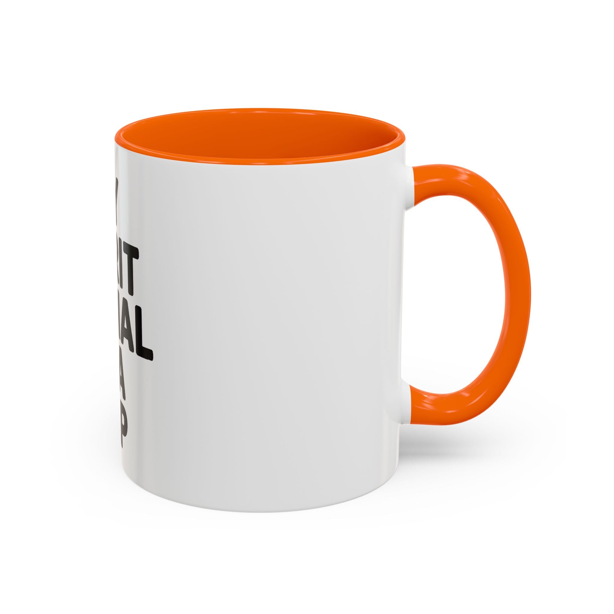 My Spirit Animal Is A Nap Mug, Funny Nap Lover Coffee Cup, Lazy Day Sarcastic Gift, Bold Typography Accent Mug for Coffee or Tea