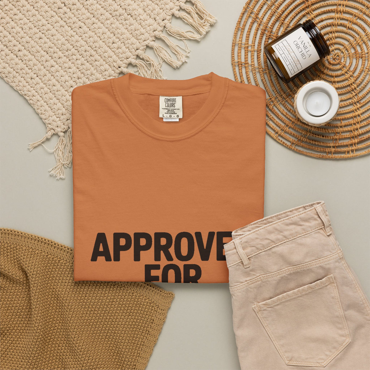 Approved For Chaos Only Shirt, Funny Bold Typography T-Shirt, Sarcastic Quote Tee, Chaotic Energy Shirt Gift