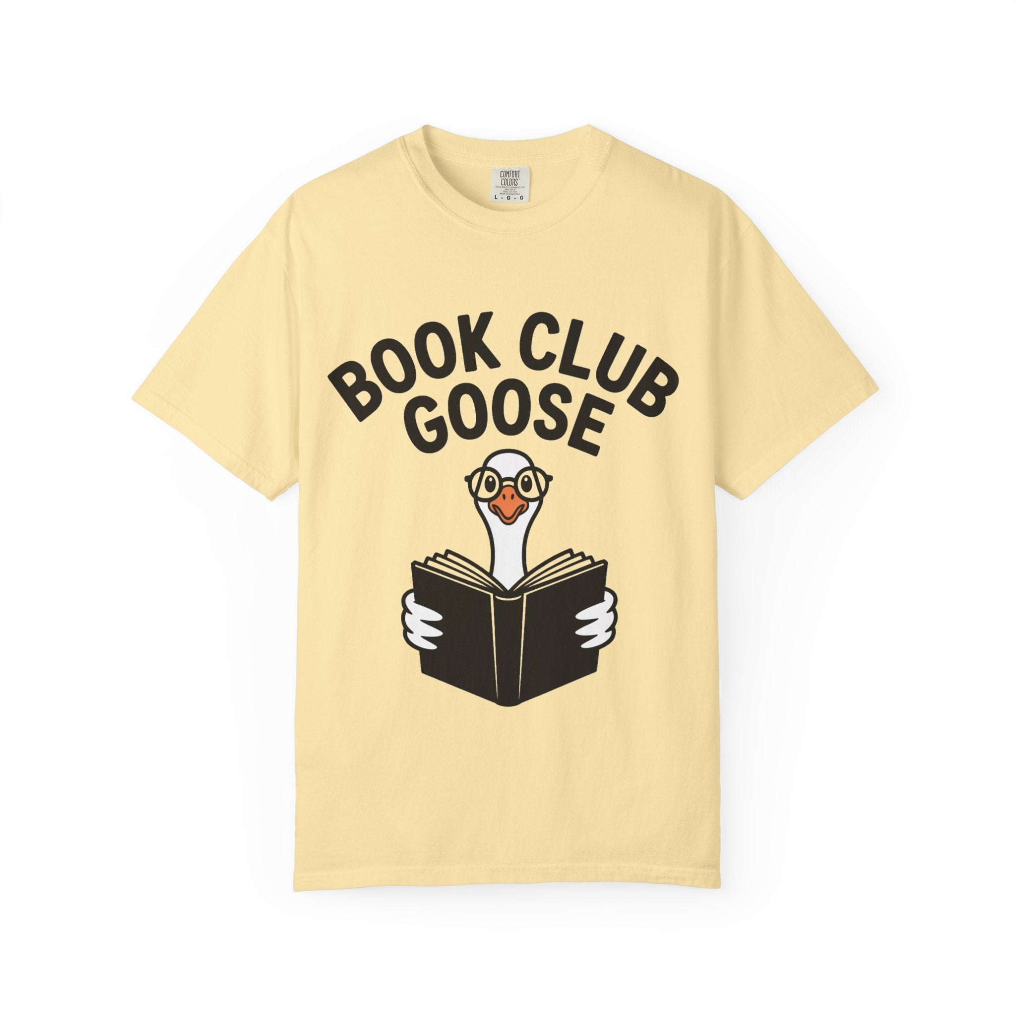 Book Club Goose Shirt, Funny Reading Goose T-Shirt, Bookworm Gift, Cute Bookish Bird Tee, Librarian Gift Shirt
