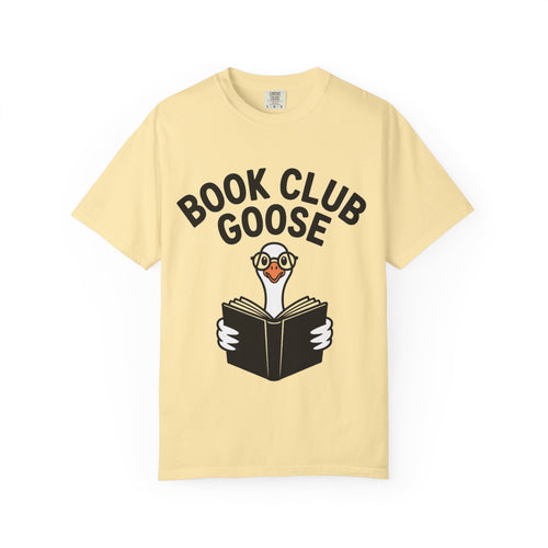 Book Club Goose Shirt, Funny Reading Goose T-Shirt, Bookworm Gift, Cute Bookish Bird Tee, Librarian Gift Shirt