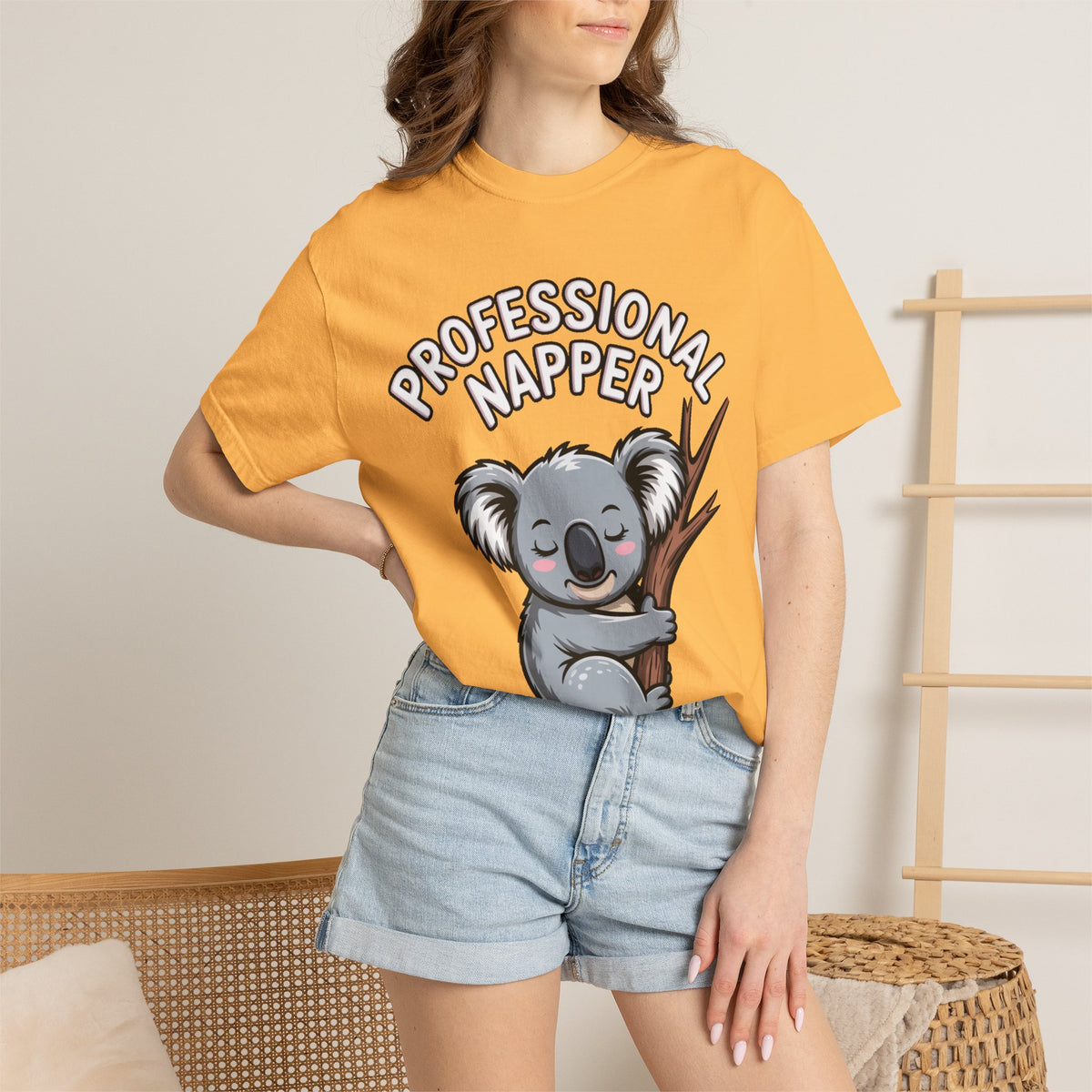 Professional Napper Koala Shirt, Funny Koala T-Shirt, Cute Sleepy Animal Tee, Nap Lover Gift, Cozy Koala Graphic Tee