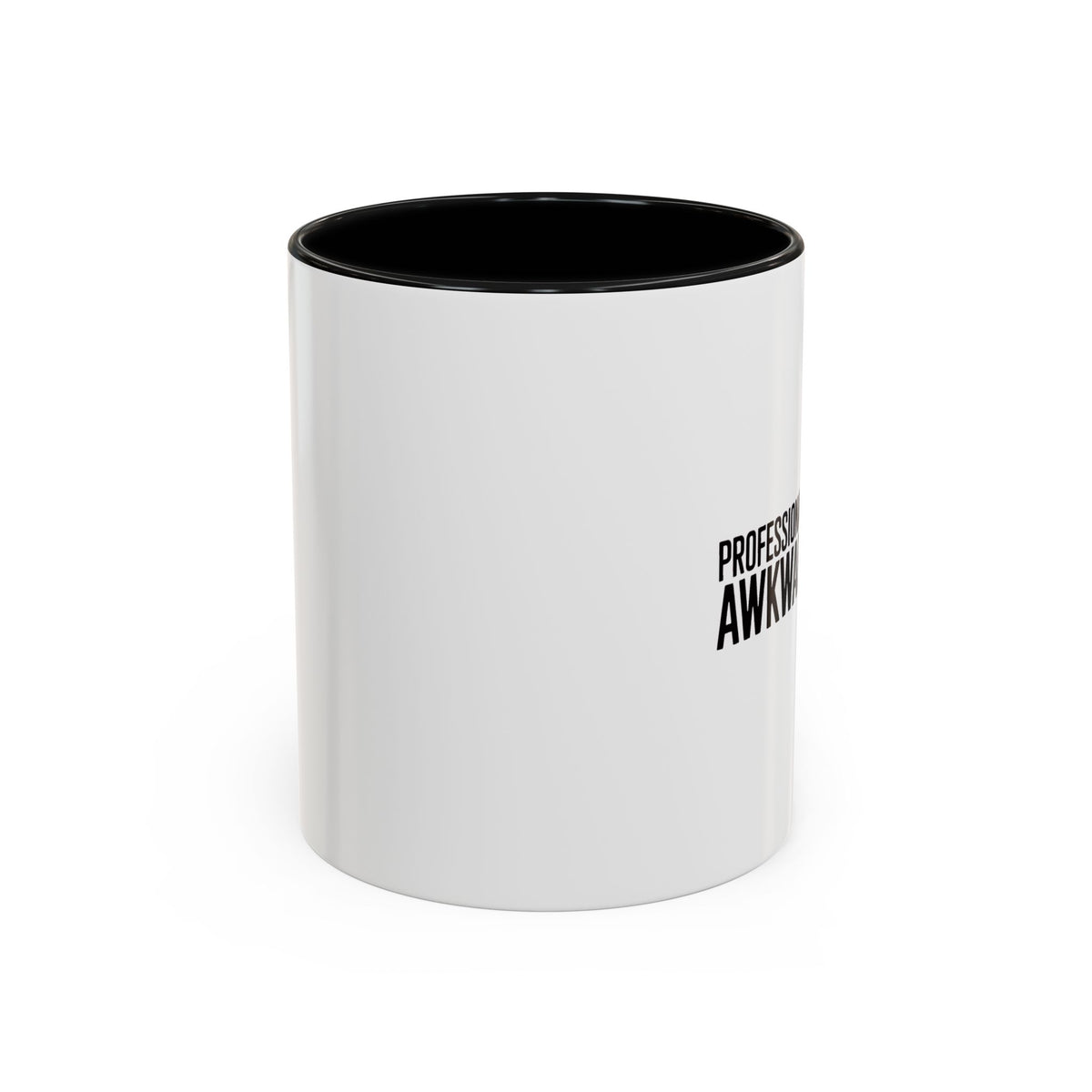 Professionally Awkward Mug, Funny Sarcastic Coffee Mug, Introvert Gift, Bold Typography Coworker Gift, Awkward Office Mug