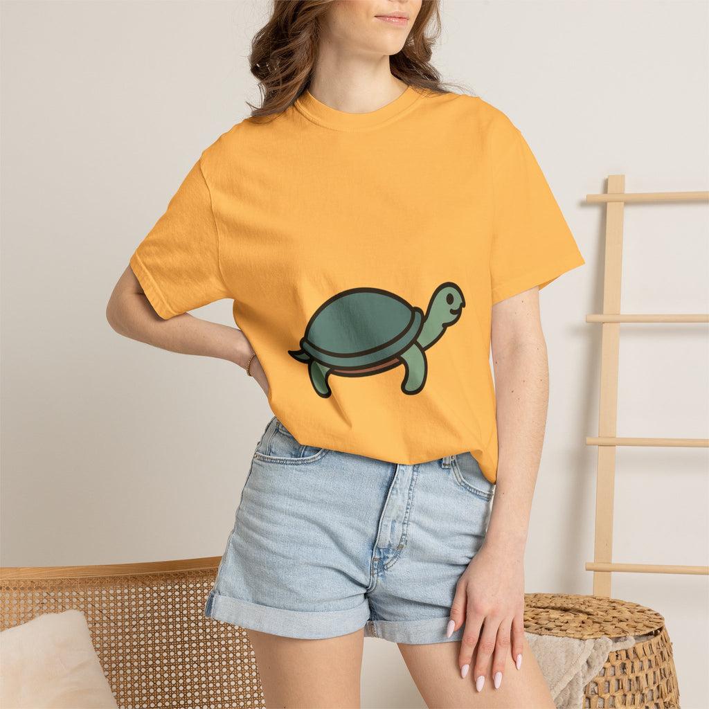 Line Art Turtle T-Shirt