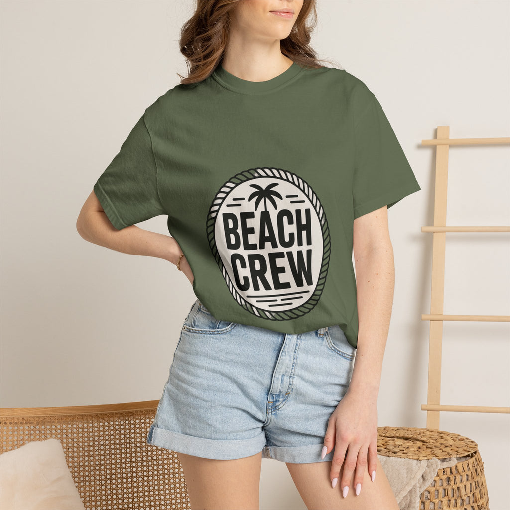 Coin Badge Beach Crew T-Shirt