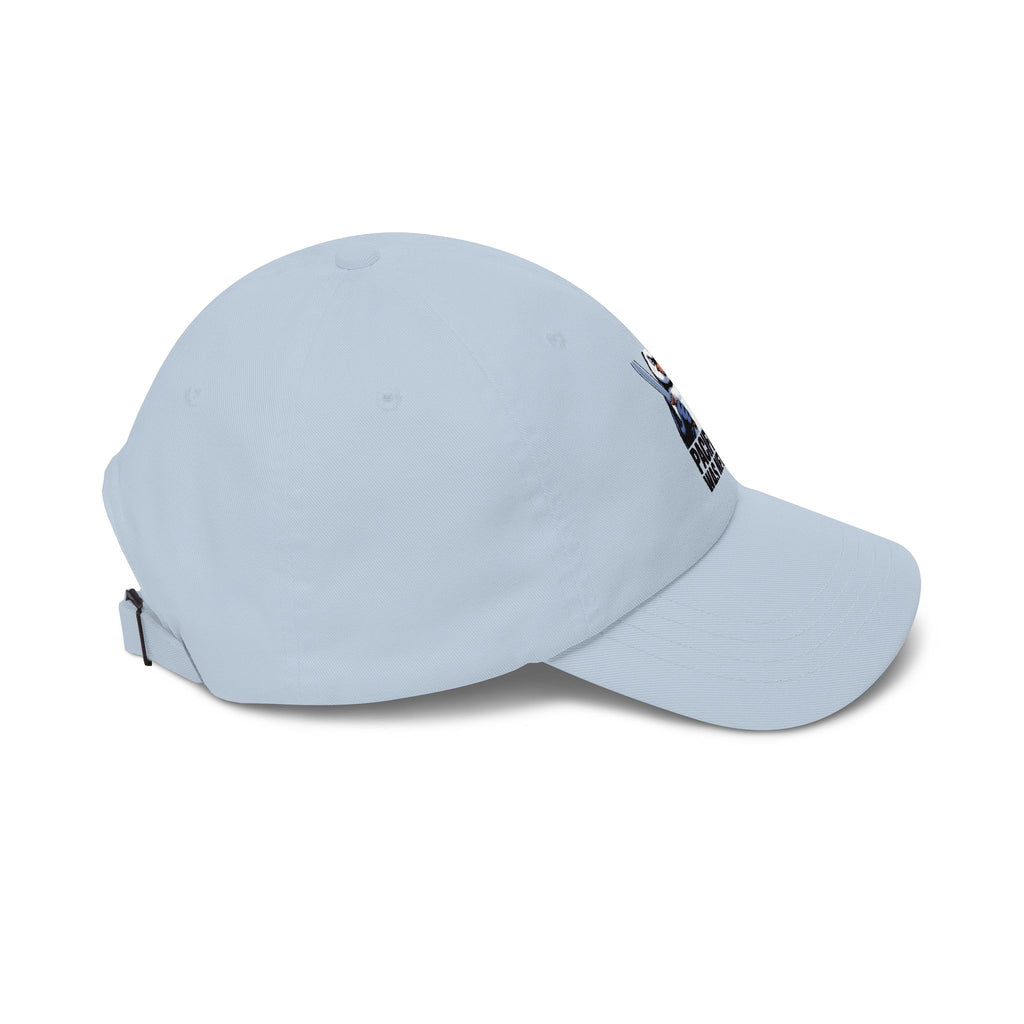 Funny Penguin Dad Hat, Pacifism Was Never An Option Cap, Sarcastic Penguin Embroidered Hat, Funny Animal Gift