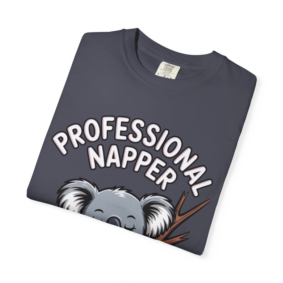 Professional Napper Koala Shirt, Funny Koala T-Shirt, Cute Sleepy Animal Tee, Nap Lover Gift, Cozy Koala Graphic Tee