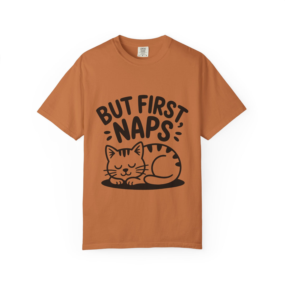 But First Naps Cat Shirt, Funny Sleepy Cat T-Shirt, Cute Napping Kitten Tee, Cat Lover Gift, Nap Lover Shirt