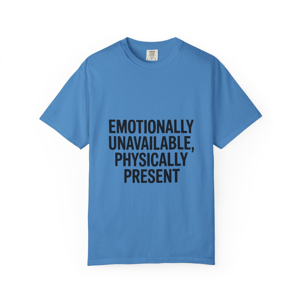 Emotionally Unavailable Physically Present Shirt, Funny Sarcastic Tee, Deadpan Humor T-Shirt, Introvert Gift