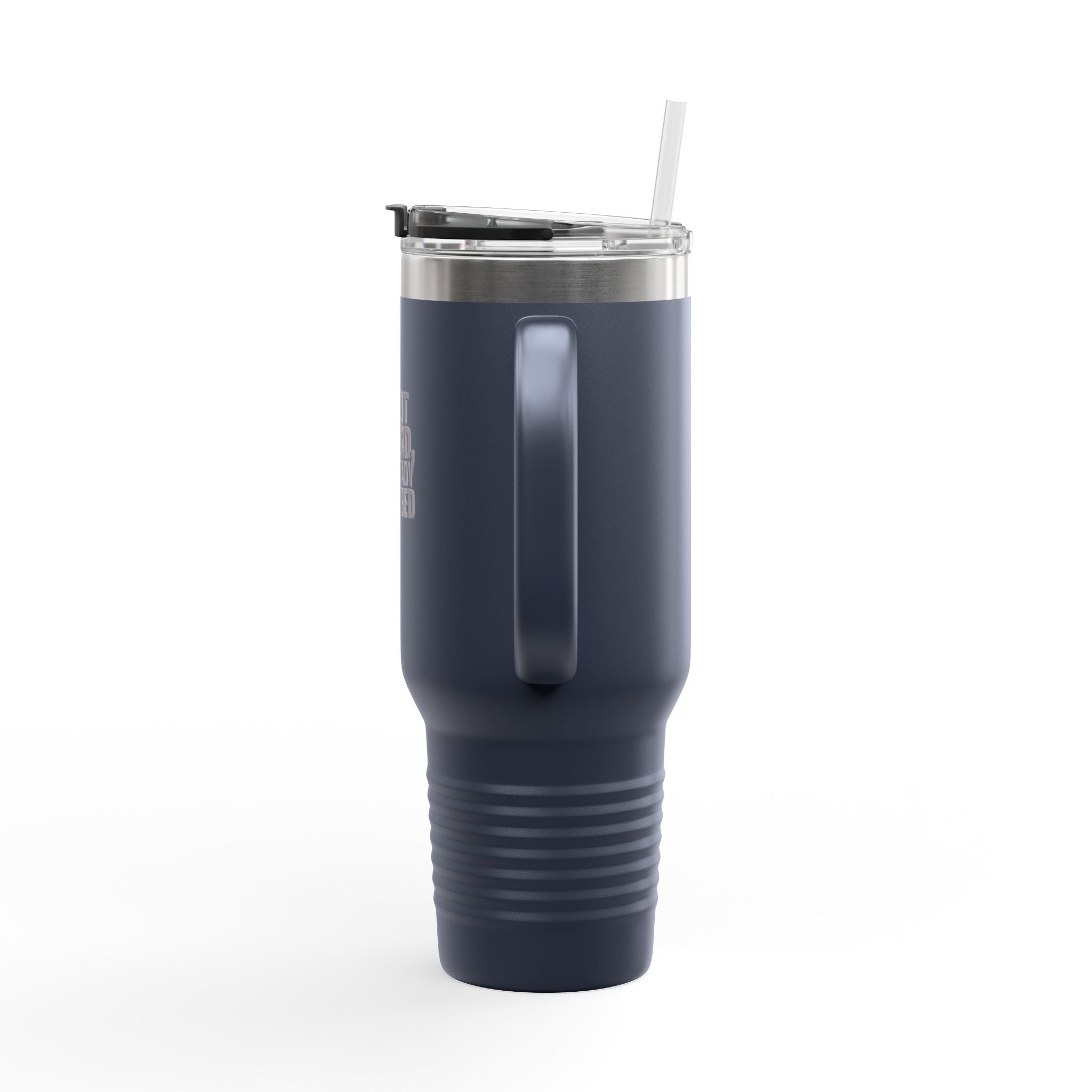 Do Not Disturb Already Disturbed Tumbler, Funny Sarcastic 40oz Travel Mug, Introvert Gift, Sassy Coffee Cup With Handle And Straw