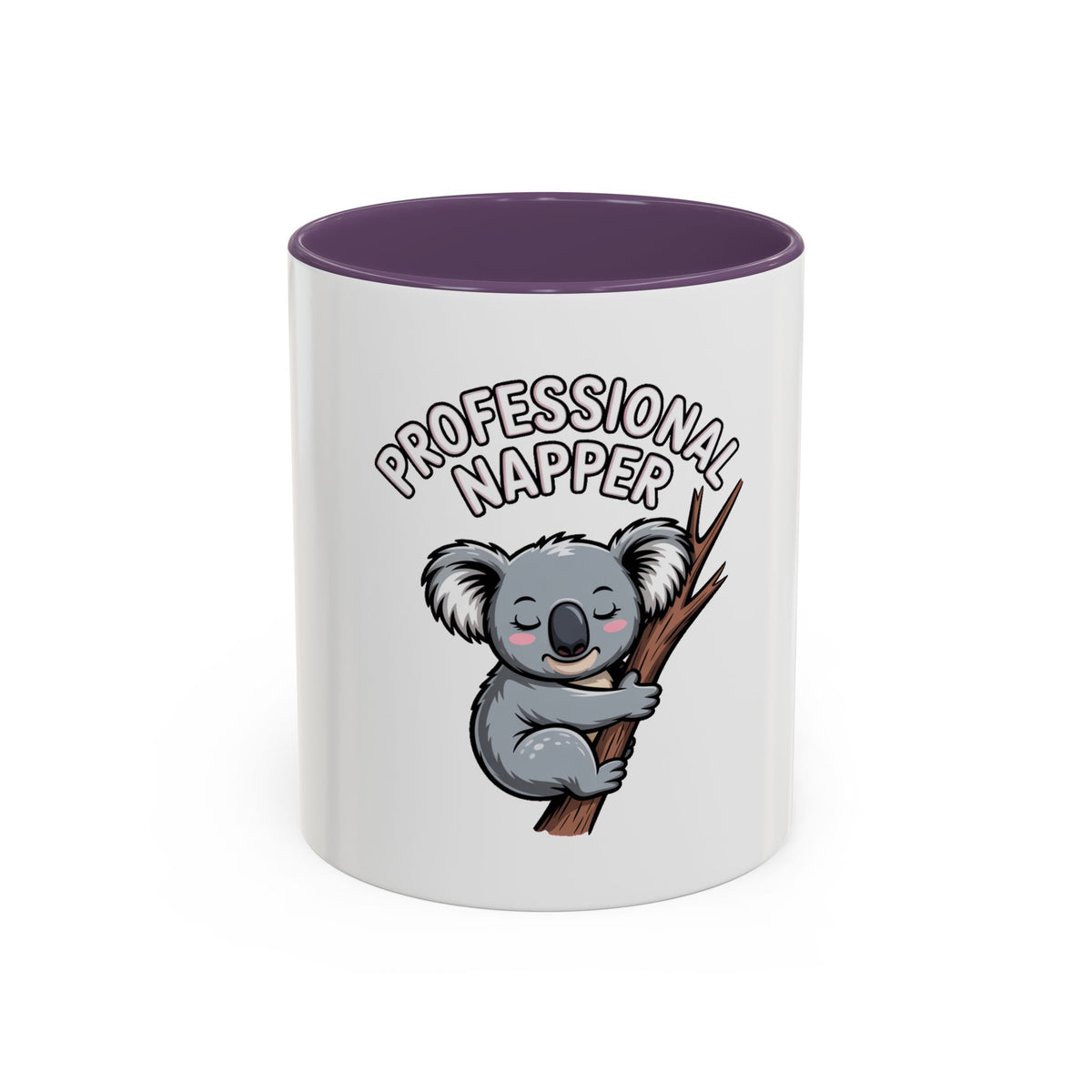 Professional Napper Koala Mug, Funny Koala Coffee Mug, Cute Sleepy Animal Cup, Nap Lover Gift, Lazy Day Mug for Coffee or Tea Lovers