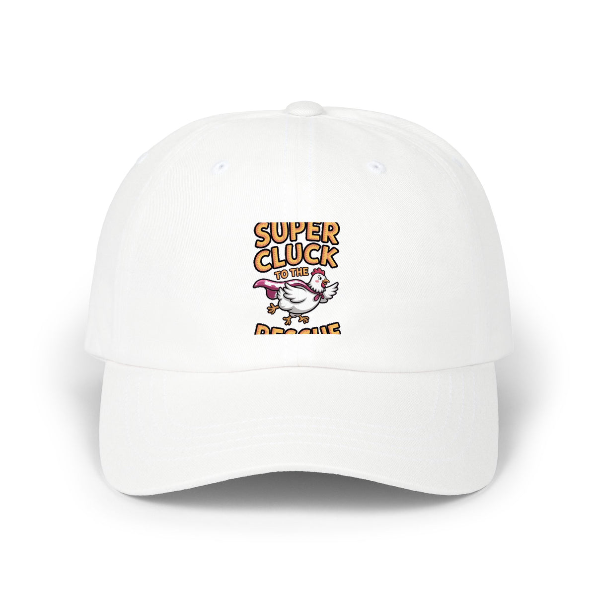 Super Cluck Chicken Dad Hat, Funny Superhero Chicken Cap, Cute Farm Animal Embroidered Hat, Chicken Lover Gift Cap