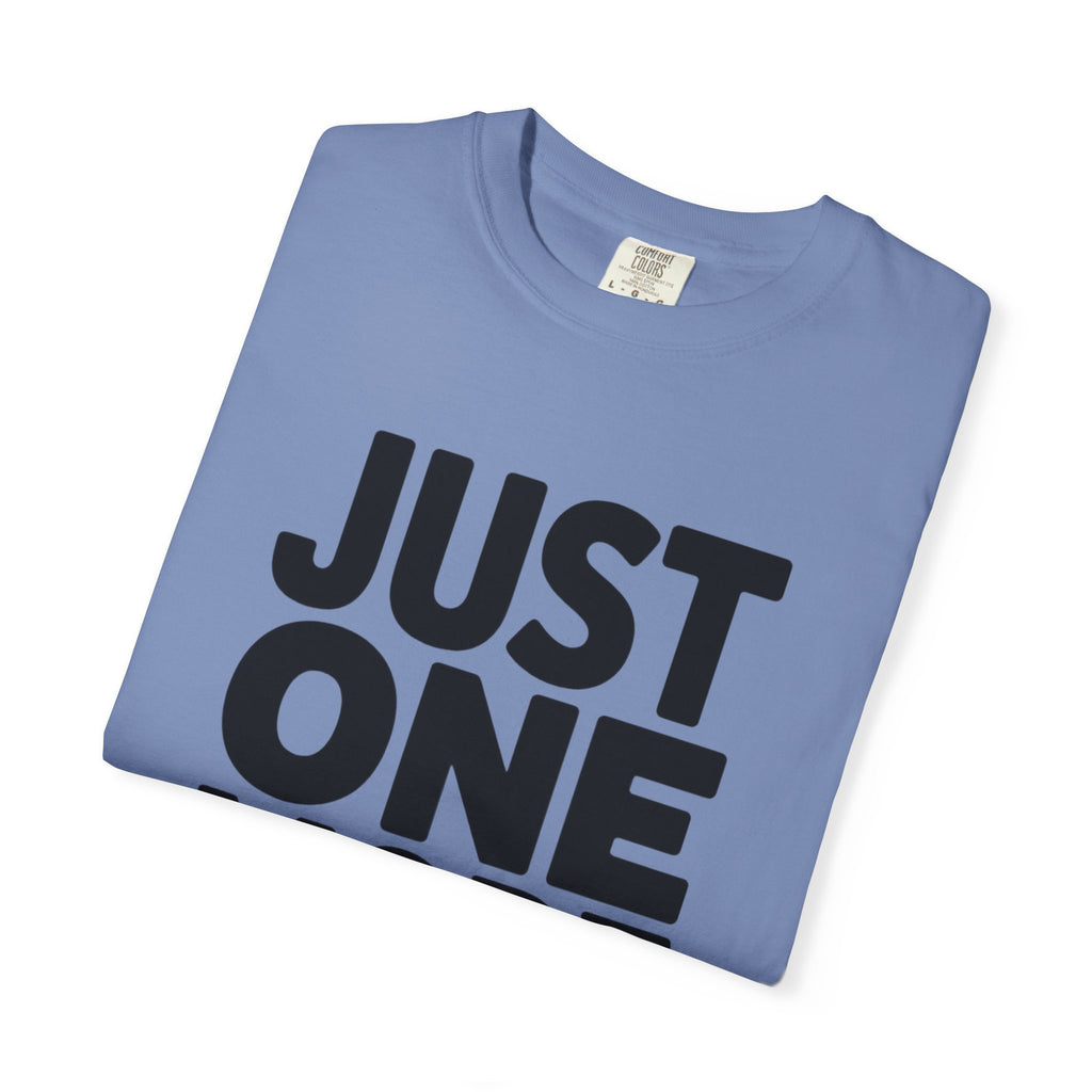 Just One More Chapter Shirt, Funny Book Lover T-Shirt, Bookworm Gift, Reading Addict Tee, Minimalist Typography Bookish Shirt