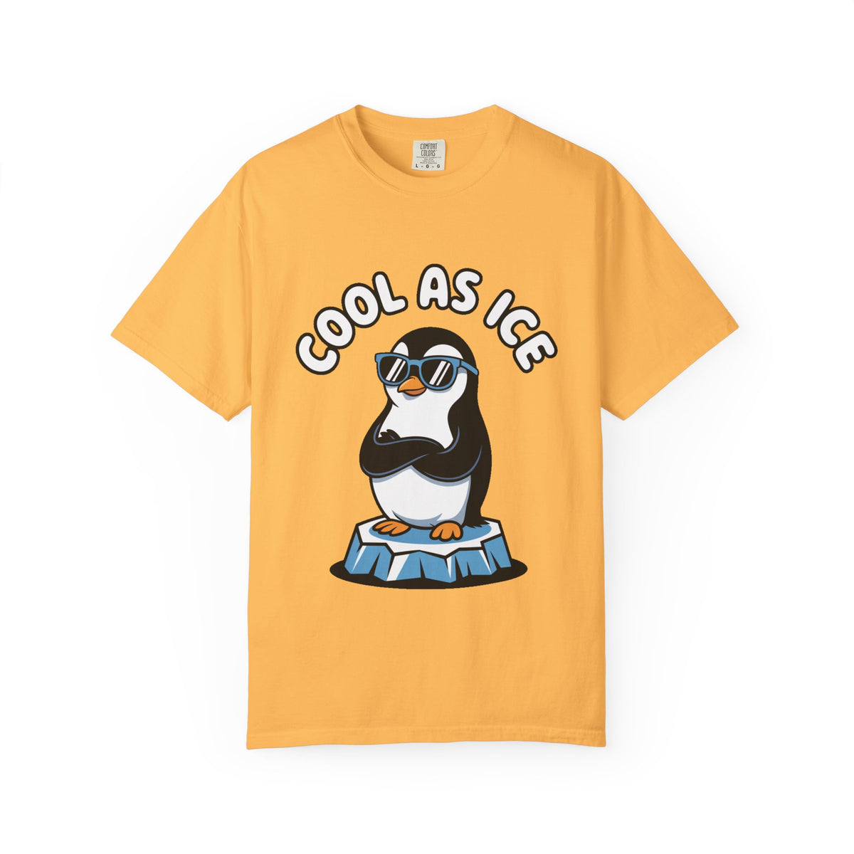 Cool As Ice Penguin Shirt, Funny Sunglasses Penguin T-Shirt, Cute Winter Animal Tee, Ice Block Bird Lover Gift