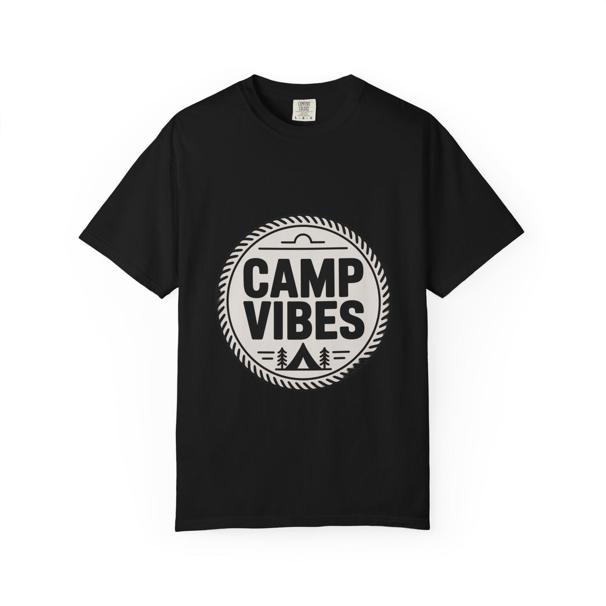 Coin Badge Camp Vibes T-Shirt
