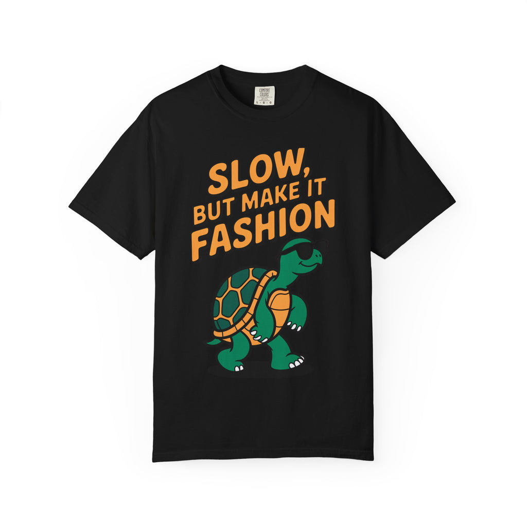 Slow But Fashion Turtle Shirt, Funny Turtle Sunglasses T-Shirt, Cute Turtle Lover Gift, Sarcastic Animal Tee