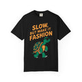 Slow But Fashion Turtle Shirt, Funny Turtle Sunglasses T-Shirt, Cute Turtle Lover Gift, Sarcastic Animal Tee